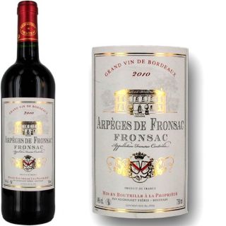 de Fronsac 2010   Achat / Vente VIN ROUGE Arpèges de Fronsac 2010