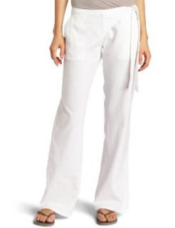 Volcom Juniors Rev Up Beach Pant, White, Large Clothing