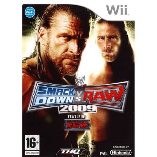 2009 / Jeu console Wii   Achat / Vente WII WWE SMACKDOWN VS RAW 2009