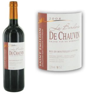 de Chauvin 2008   Achat / Vente VIN ROUGE Borderie de Chauvin 2008