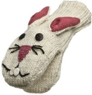 Bunny Mittens White Baby Clothing