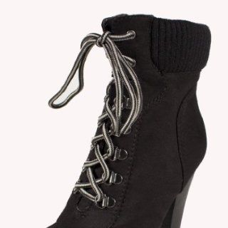 Rouge By Soda Cute Military style Combat Inspired Lace up Ankle