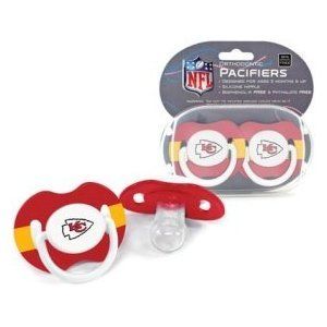 NFL Kansas City Chiefs 2 Pack Pacifier