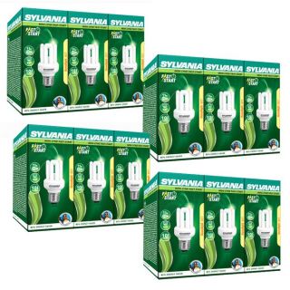 12 AMPOULES SYLVANIA ECO 80% 11W E27 CHAUDE   Achat / Vente AMPOULE