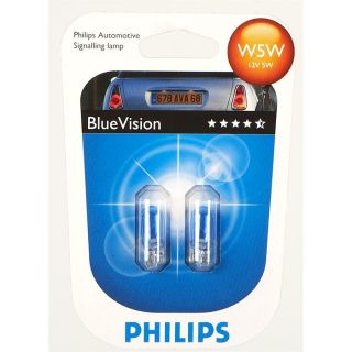 Ampoules Philips BlueVision ultra W5W 12V   Achat / Vente PHARES