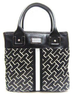  Small Tommy Tote in Black (TH HANDBAGS, PURSES, BAGS, TOTES) Shoes
