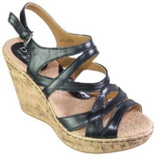  Womens BOC by Born, Brygida strappy high wedge Sandals Shoes