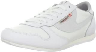 Diesel Womens Sheclaw Lace Up Fashion Sneaker,White,9.5 M US Shoes