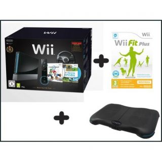 Pack Wii Noire Mario kart + Fitness Startion DEA   Achat / Vente WII