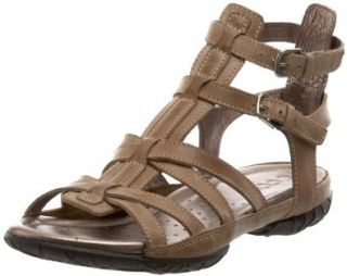 Groove Gladiator Ankle Strap Sandal,Sand,35 EU/4 4.5 M US Shoes