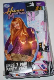 Disney Hannah Montana Girls Panties 7 Pair   7 Designs