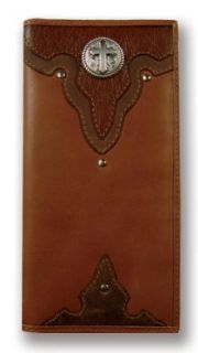 Silver Cross Leather Western Wallet Clothing