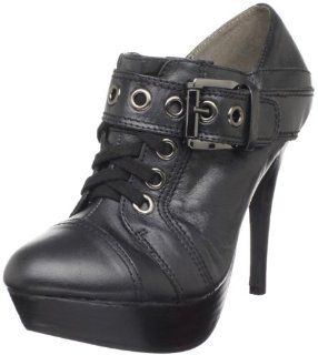 Two Lips Womens Ambush Platform Pump,Black,7 M US Shoes