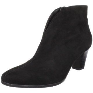 ara Womens Toulo Ankle Boot, Black Suede, 11 M US Shoes