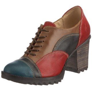 London Womens Jail Oxford,Petrol/Red,37 EU (US Womens 7 M) Shoes