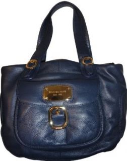Womens Michael Kors Purse Handbag Hudson Navy HD Large