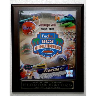 2009 UF Gators National Champions Picture Plaque