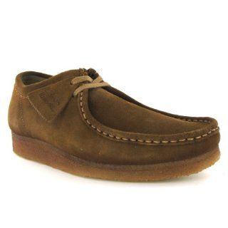 Clarks Wallabee Cola Brown Suede Mens Shoes Shoes