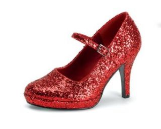 Womens Sexy High Heel Shoes 4 Inch Shoe Red Ruby Slippers