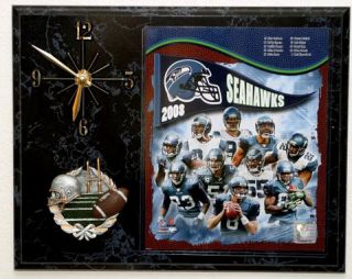 2008 Seattle Seahawks Picture Clock