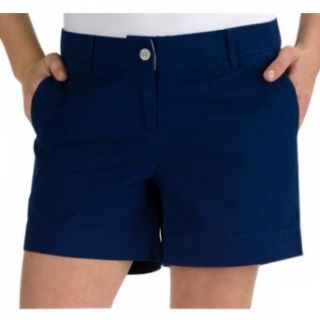 Brushed Cotton Twill Shorts   6 Inch Inseam Clothing