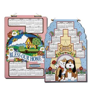 Bucilla Bless our Home/ Best Friends 2011 Felt Calendar Kits (Pack of