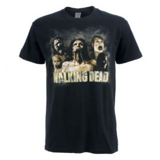 The Walking Dead   Zombies Cracked T Shirt Clothing
