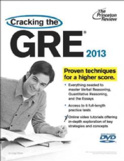 Cracking the GRE 2013 Today $24.12