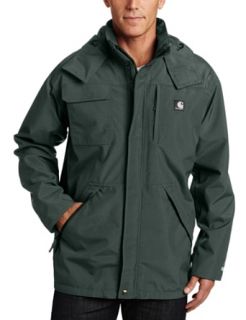 Carhartt Mens Tall Waterproof Breathable Coat Clothing