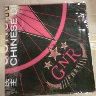 Guns N Roses   Chinese Democracy Bandana In Black/Red