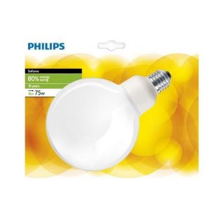 Philips Eco80% Sphère E27 16W Chaud   Achat / Vente AMPOULE   LED