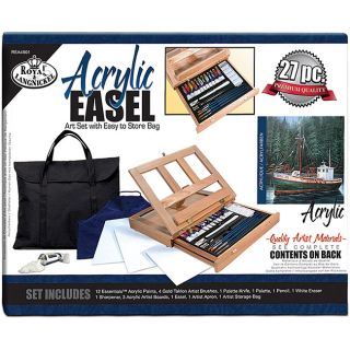 Acrylic Painting Easel Artist Kit With Storage Bag Today $36.99