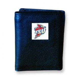 Iowa State University Trifold Leather Wallet Clothing