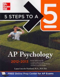 AP Psychology 2012 2013 Today $13.17