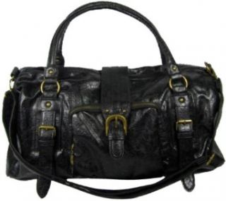 Carrot L 33903 Vintage Duffle Bag (Black) Clothing