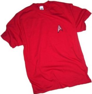 Star Trek Engineering & Security Red Uniform T Shirt