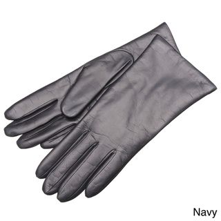Portolano Womens Leather Gloves with Cashmere Lining