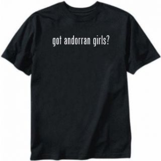 T Shirt Black Got Andorran Girls ? Andorra Country