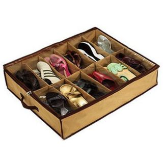 As Seen on TV Shoes Under Bed 12 pair Shoe Organizer