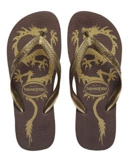 Havaianas Dragon, Brown, 45 46 BR Shoes