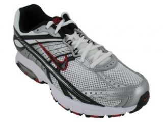AIR MAX FIERCE RUNNING SHOES 8.5 (WHITE/BLACK MET SILVER RED) Shoes