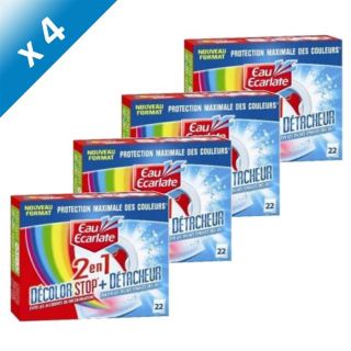 DECOLOR STOP 22 lingettes 2en1 + Détacheur x4   Achat / Vente