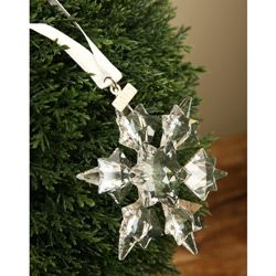 Swarovski 2010 Six point Crystal Star Christmas Ornament