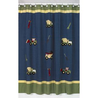Construction Zone Shower Curtain