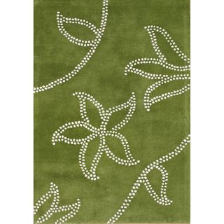 Alliyah Rugs Green New Zealand Wool Rug (9x12)