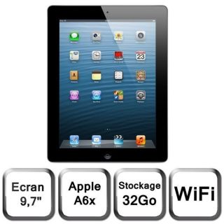 32 Go noir   Achat / Vente TABLETTE TACTILE Apple iPad 4 32 Go Noir