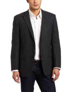  Marc New York Mens Knit Sport Coat, Grey, 48 Large Clothing