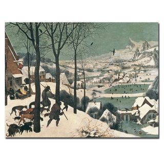 Pieter Bruegel Hunters in the Snow  1565 Canvas Art
