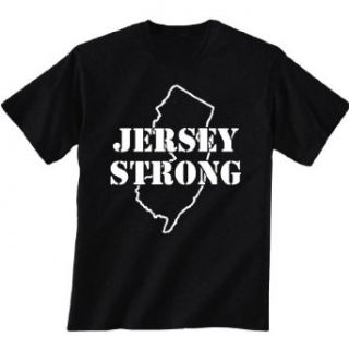 JERSEY STRONG Short Sleeve T Shirt in black   XX Large