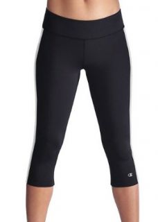 Champion Womens Absolute Workout Knee Tight, Black/White